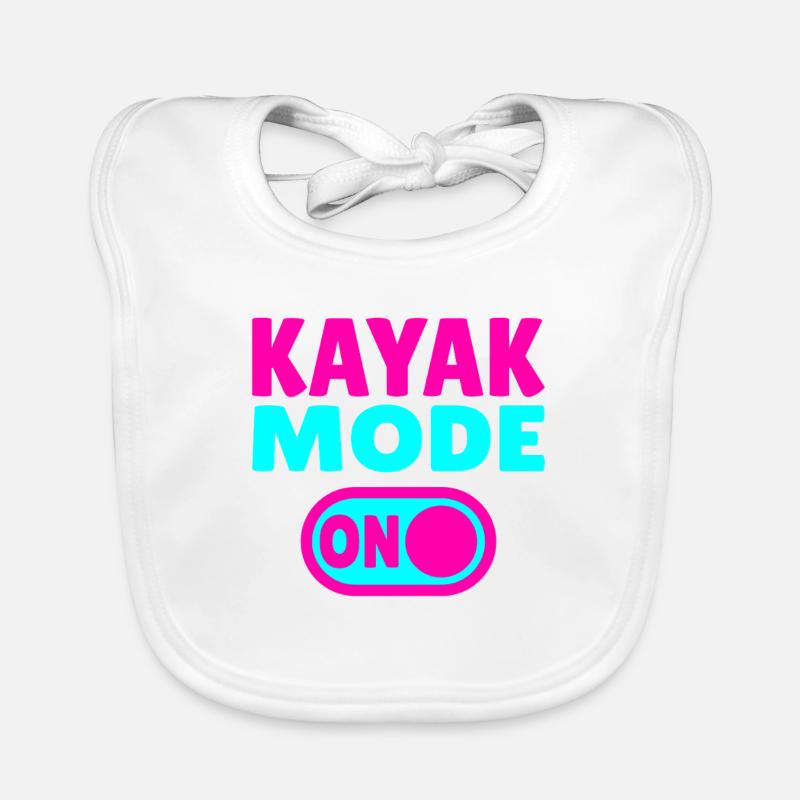 Mode kayak activé Bavoir bio Bébé