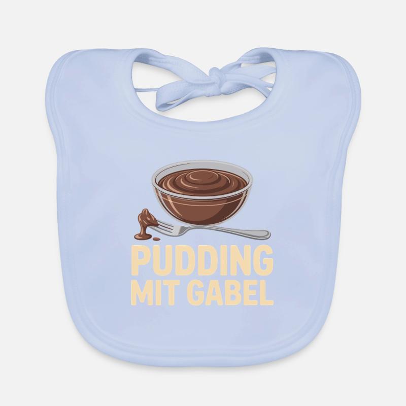 Pudding à la fourchette Bavoir bio Bébé
