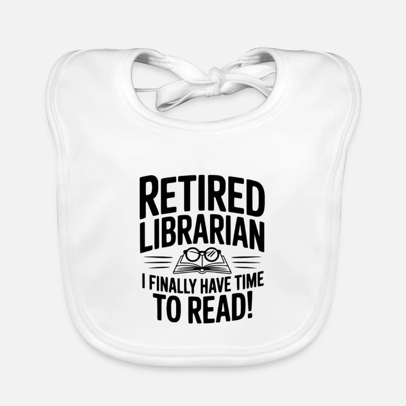 Bibliothécaire à la retraite, j’ai enfin le temps de lire ! Bavoir bio Bébé