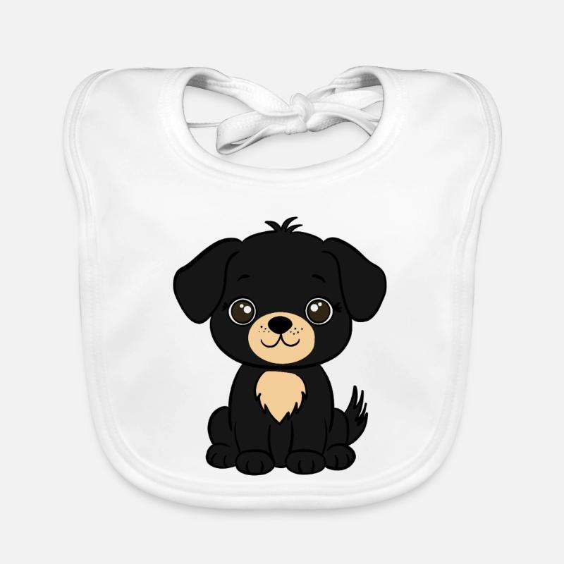 Dog Organic Baby Bibs