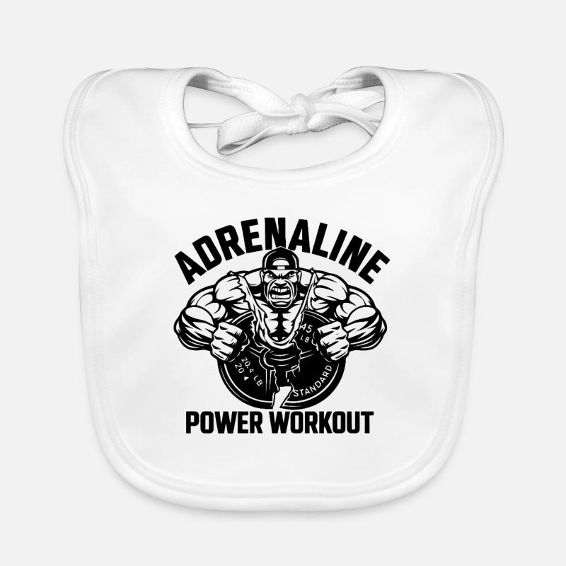 Adrenalin Power Workout Baby Bio-Lätzchen