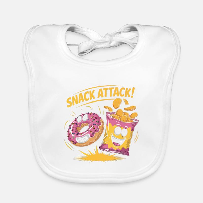 Collations rétro Bavoir bio Bébé