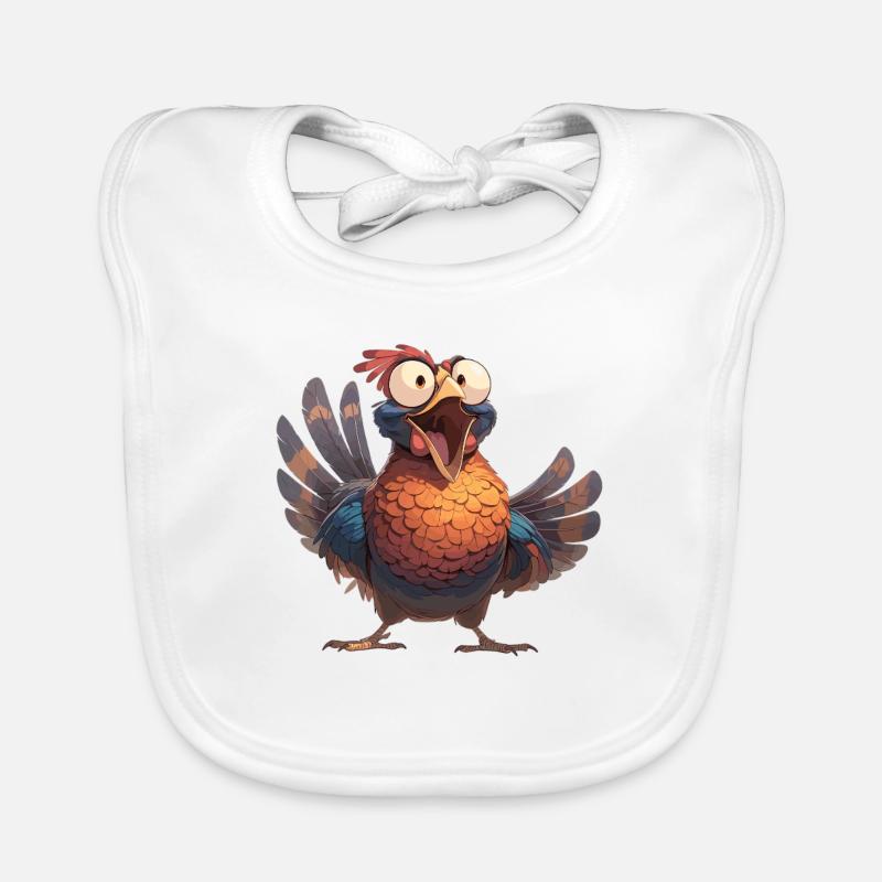 Pheasants Pheasant Organic Baby Bibs