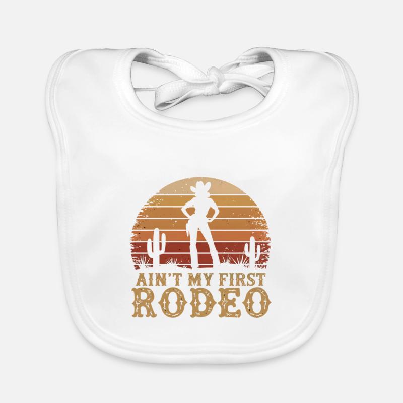 Western Vintage Bavoir bio Bébé