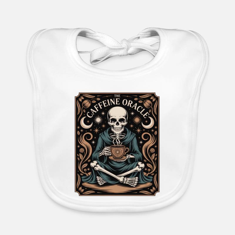 Le Café Squelette de l’Oracle de la Caféine Oracle Bavoir bio Bébé