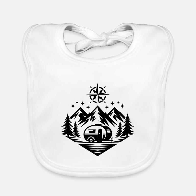 Camping Organic Baby Bibs