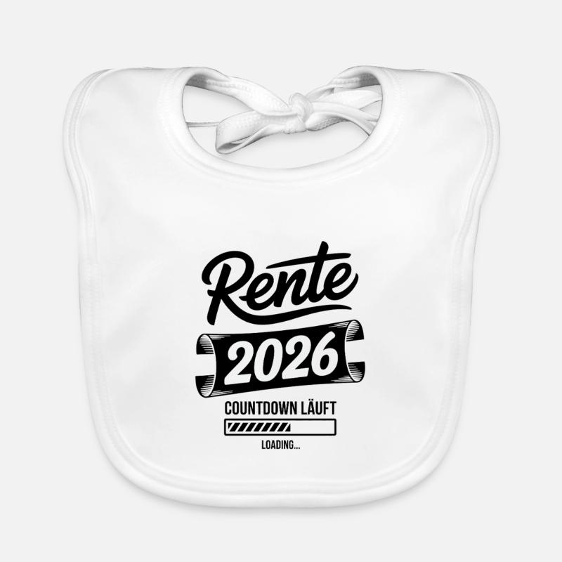 Rente 2026 Countdown Grafik Baby Bio-Lätzchen