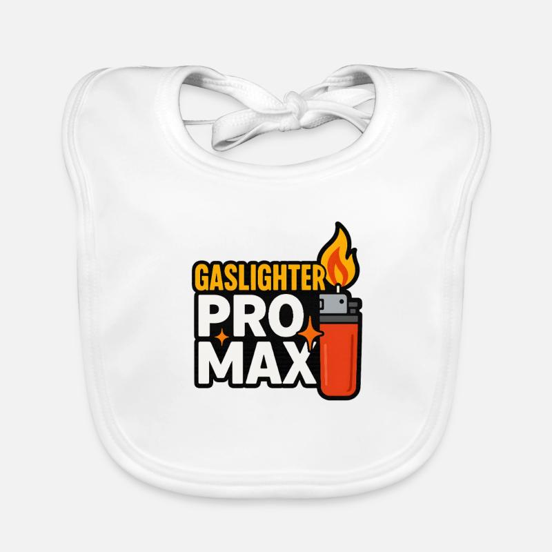 Gaslighter Pro, Mème drôle sur Internet Bavoir bio Bébé