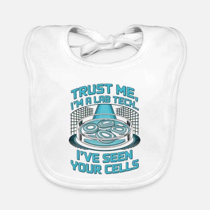Lab Technician Trust Me I'm A Medical Technologist Baby Bio-Lätzchen