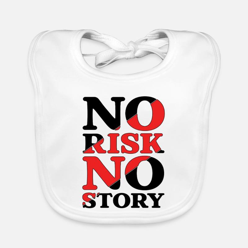 No Risk No Story Baby Bio-Lätzchen