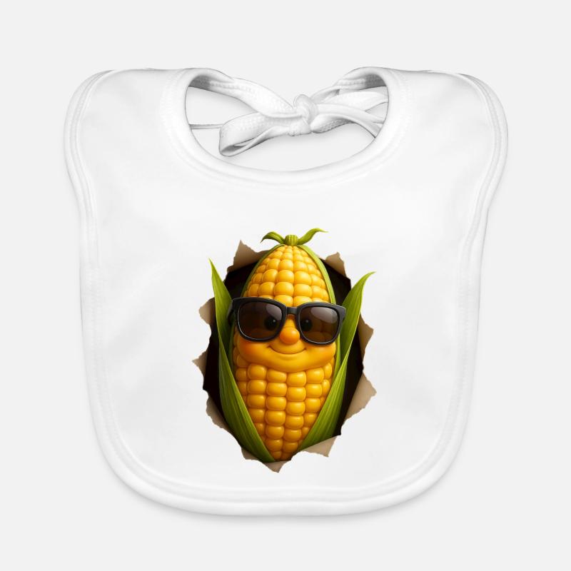 Corn Organic Baby Bibs