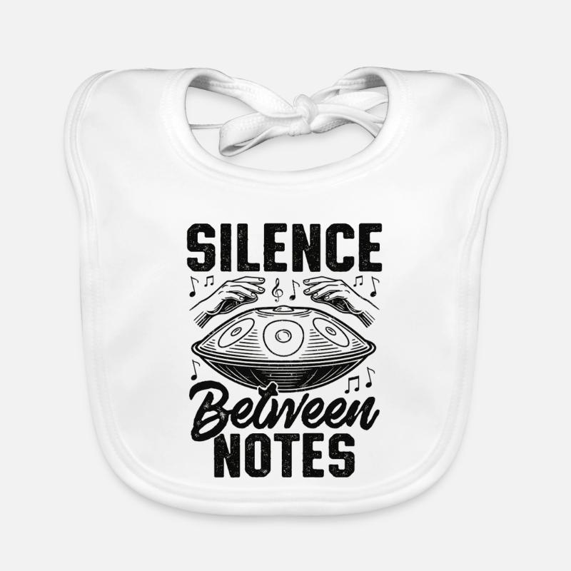 Silence entre les notes Bavoir bio Bébé