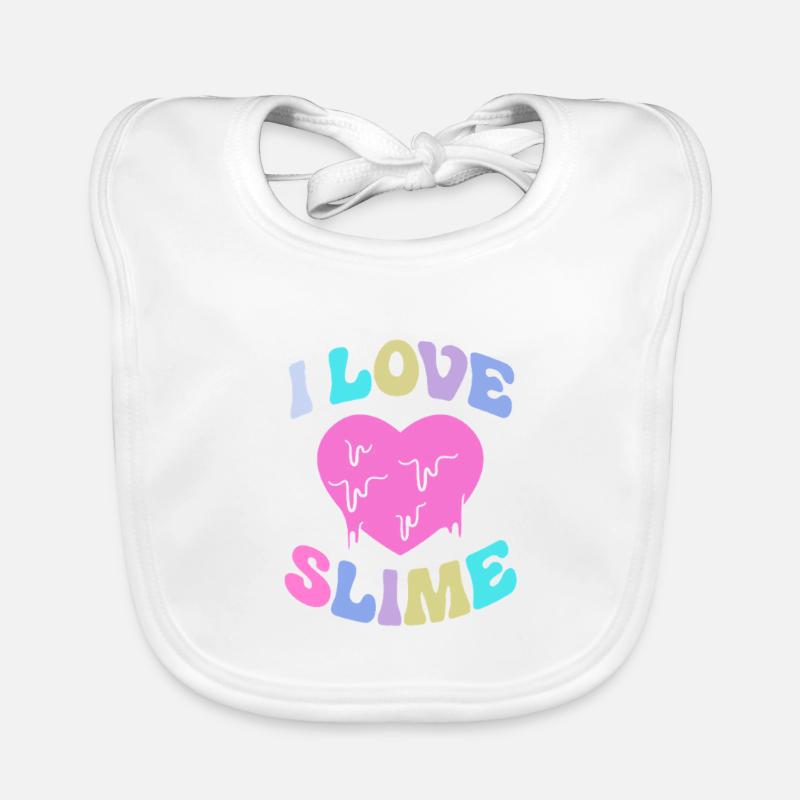 Slime Slime Slimy Organic Baby Bibs