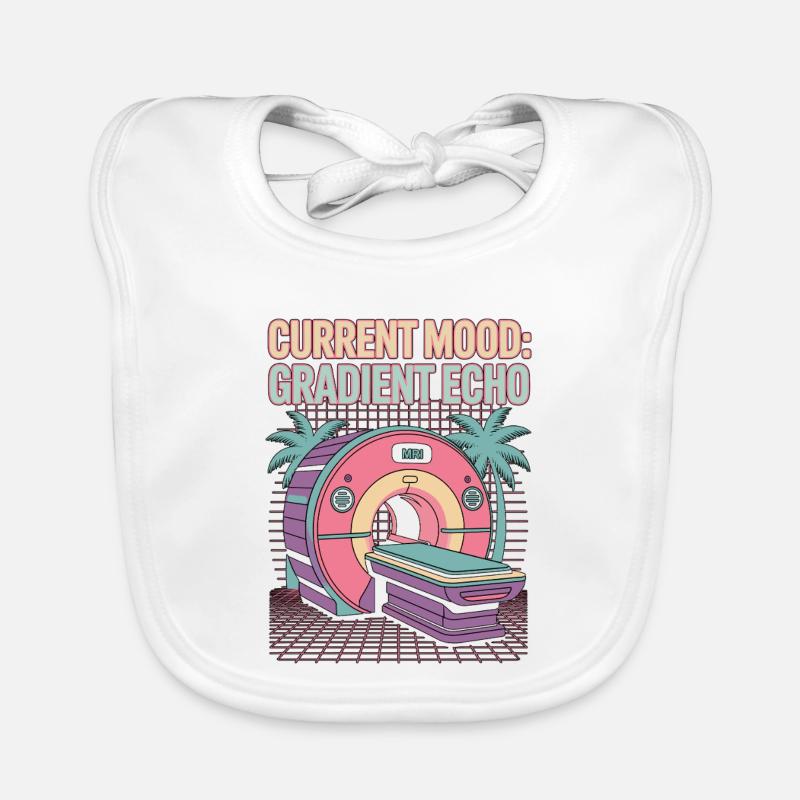 Technicien IRM, radiologiste actuel du gradient d’humeur en écho. Bavoir bio Bébé