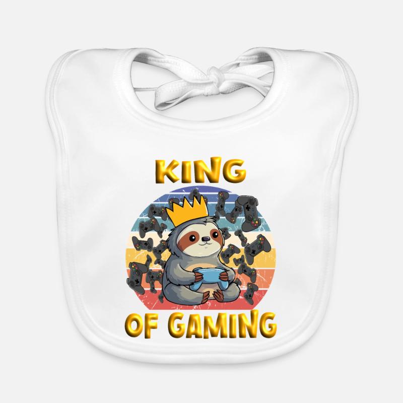 Gaming Organic Baby Bibs