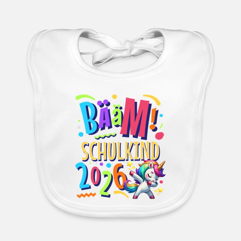 Bääm Écolier 2026 Bavoir bio Bébé