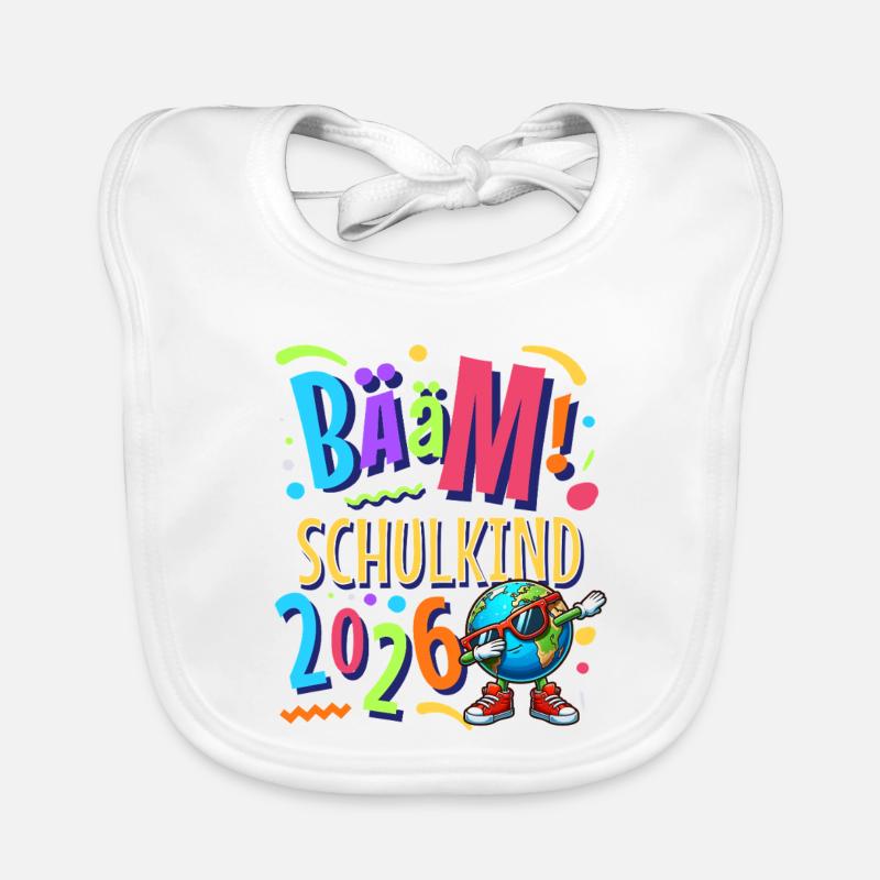 Bääm Écolier 2026 Bavoir bio Bébé