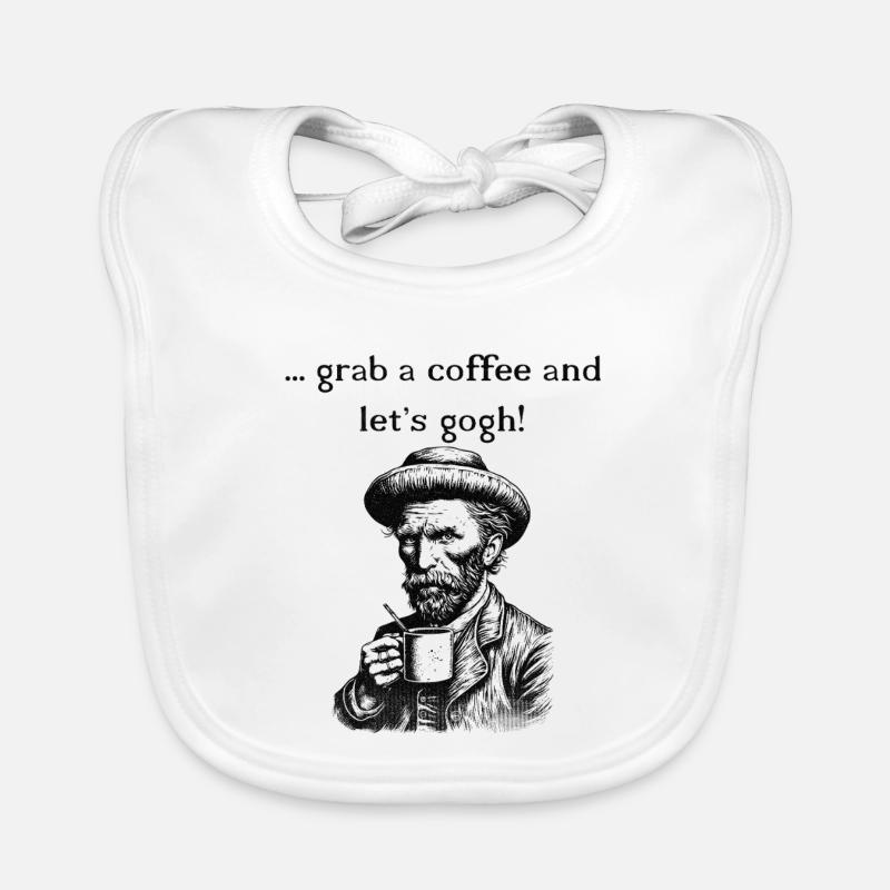 Van Gogh Kaffee Baby Bio-Lätzchen