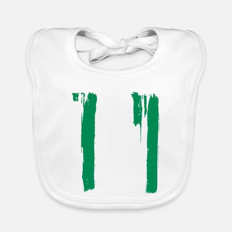 Nigeria Flagge Baby Bio-Lätzchen