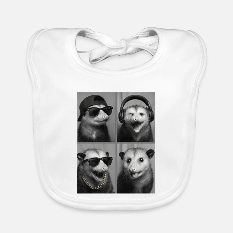 opossum Organic Baby Bibs