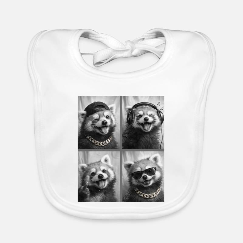 petit panda Bavoir bio Bébé