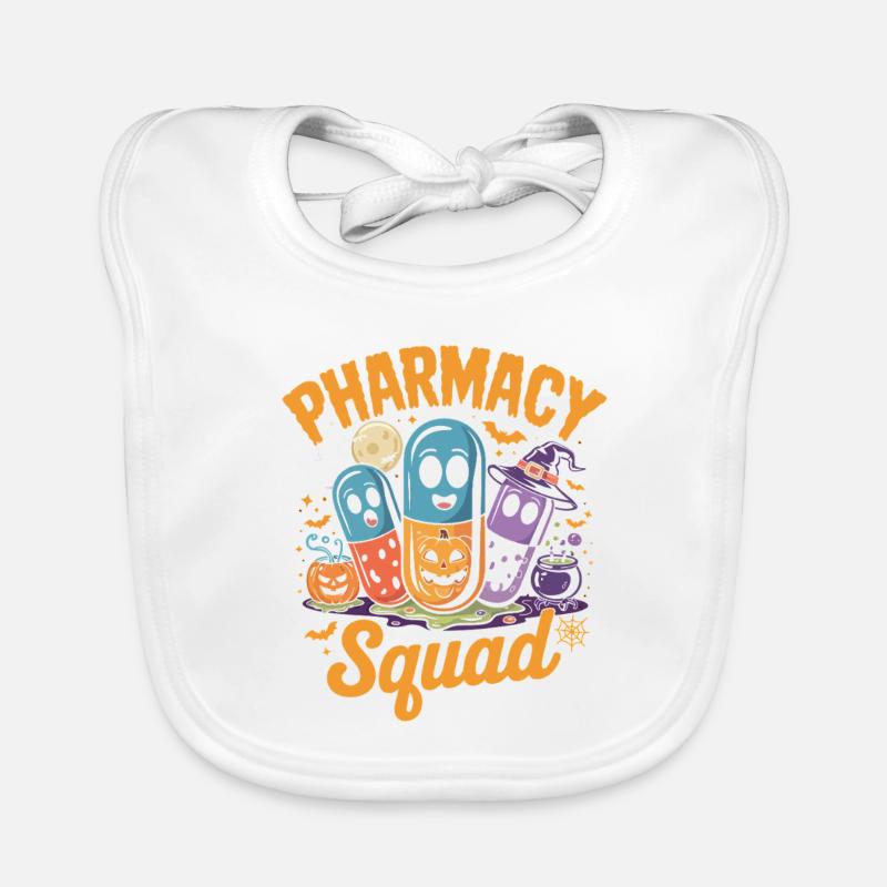Pilules d’Halloween de l’équipe des pharmacies Bavoir bio Bébé