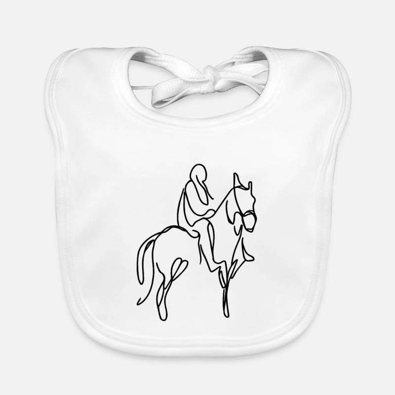 Tab Drawing Organic Baby Bibs
