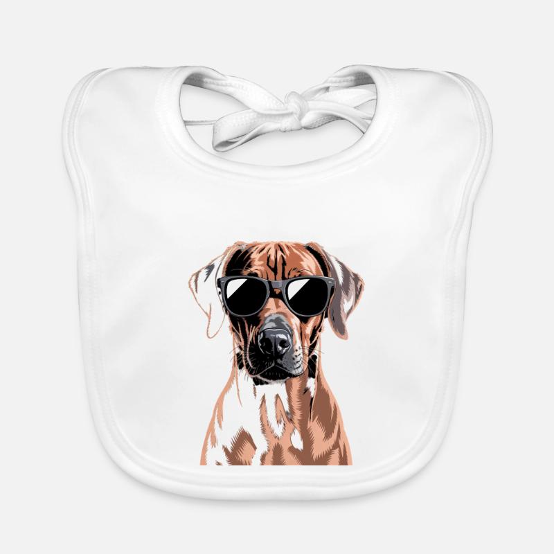 Rhodesian Ridgeback Baby Bio-Lätzchen