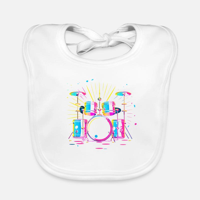 percussion Bavoir bio Bébé