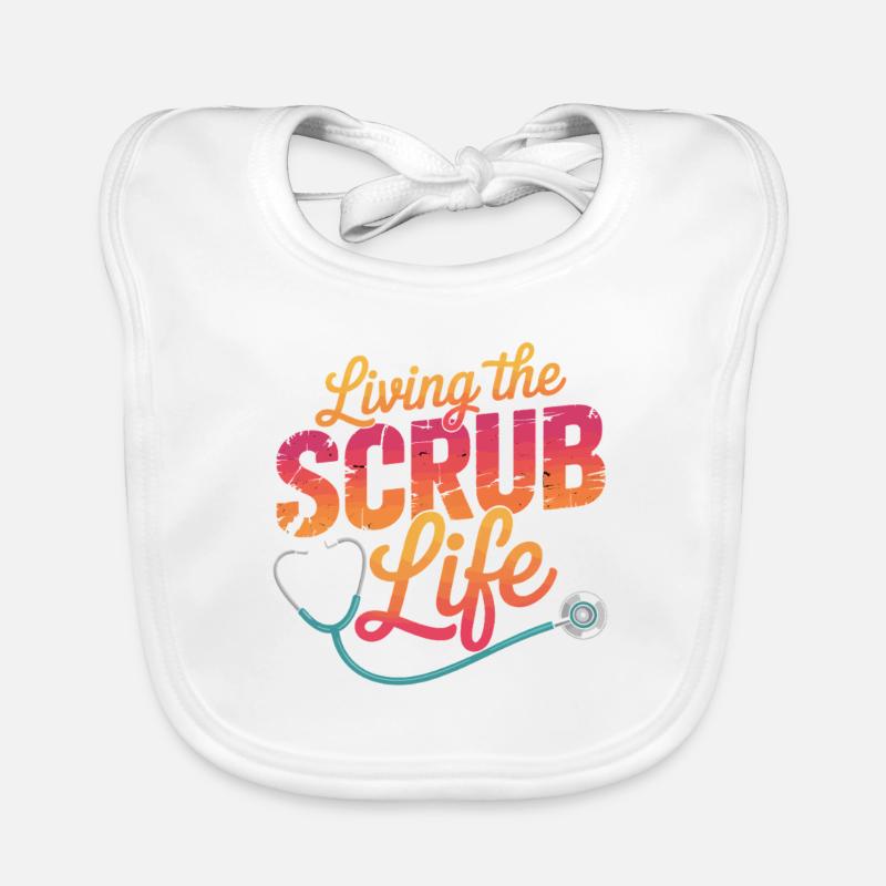 Vivre la vie de broussailles Bavoir bio Bébé