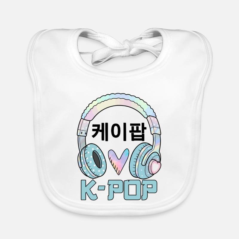 K Pop 케이팝 Baby Bio-Lätzchen
