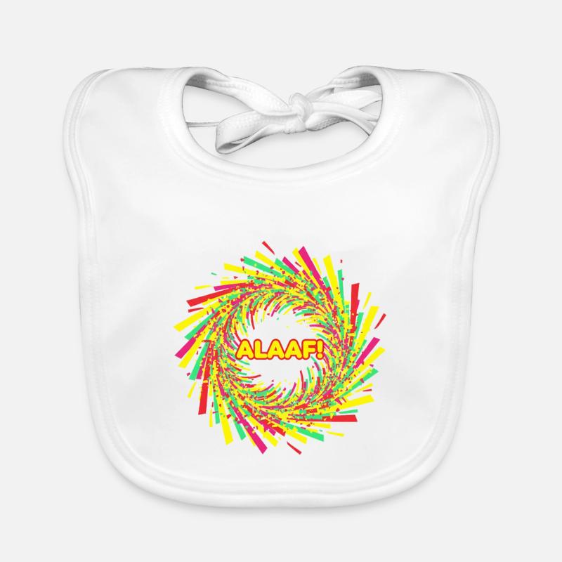 Spirale de confettis Alaaf Bavoir bio Bébé