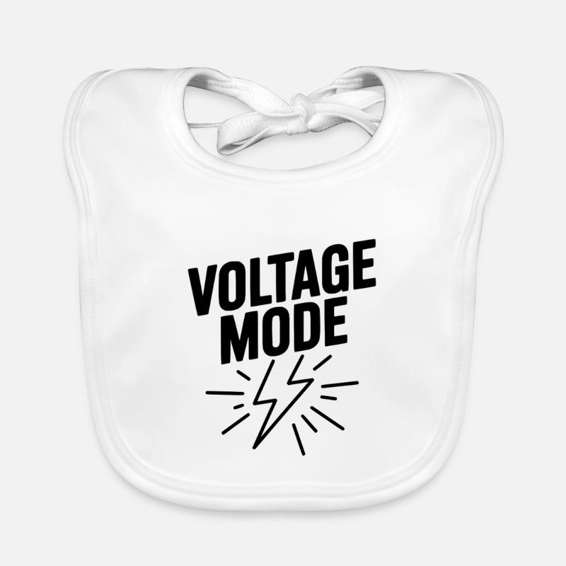Voltage Mode Organic Baby Bibs