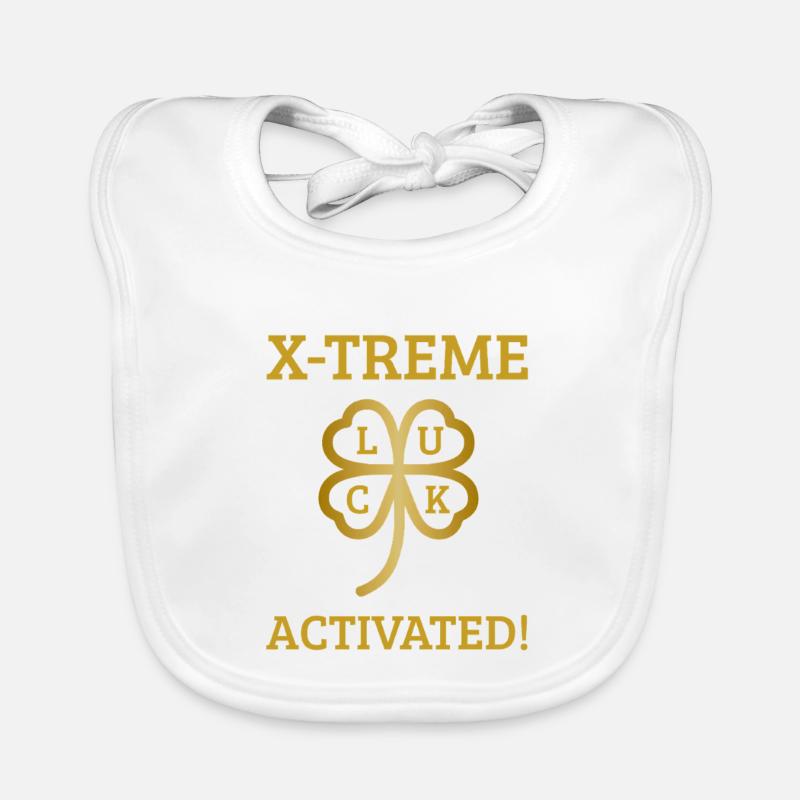 Xtreme Luck activé Bavoir bio Bébé