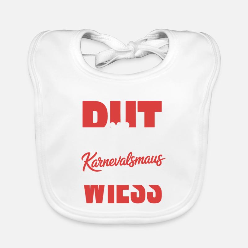 Souris de Carnaval, Rut, Wiess, Cologne, Cologne, Souris de Carnaval, Bavoir bio Bébé