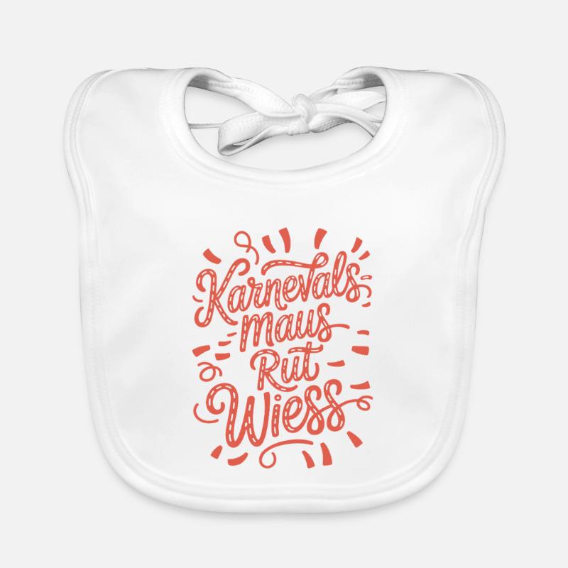 Souris de Carnaval, Rut, Wiess, Cologne, Cologne, Souris de Carnaval, Bavoir bio Bébé