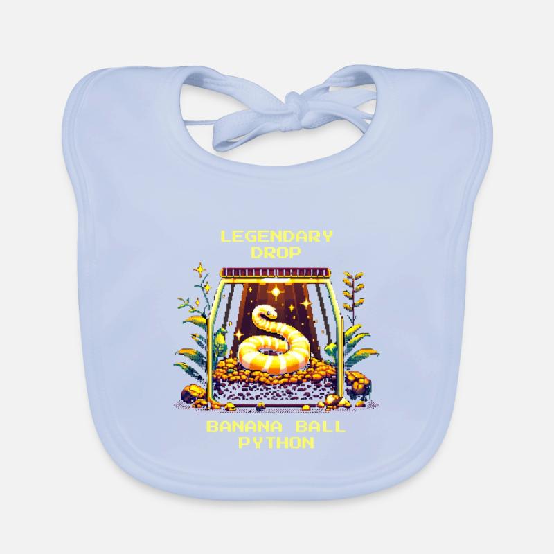 Découverte légendaire : python romain banane | Python Bavoir bio Bébé