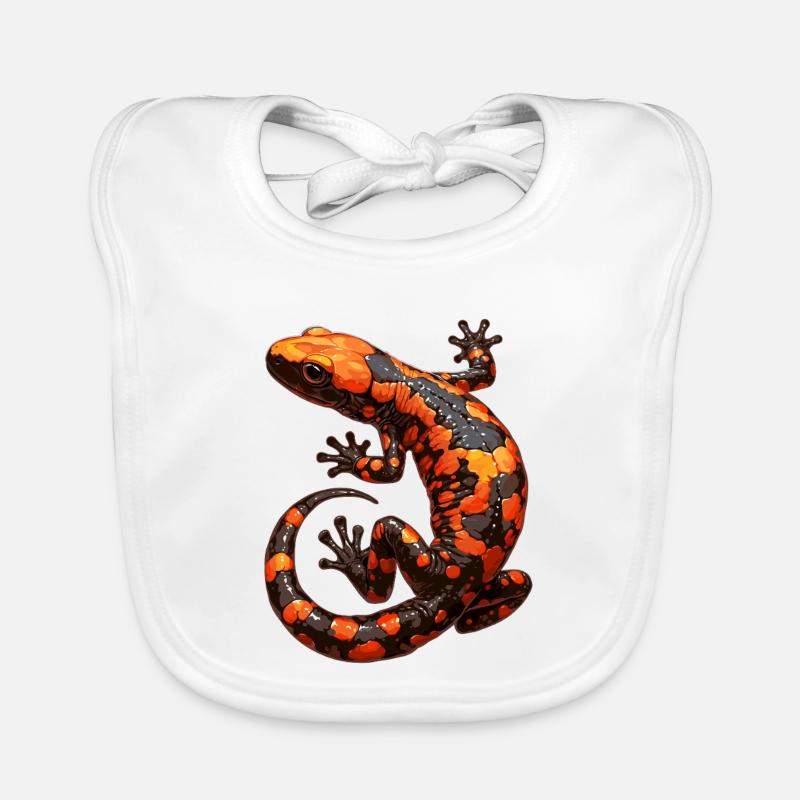 Salamandre de feu Salamandre Bavoir bio Bébé