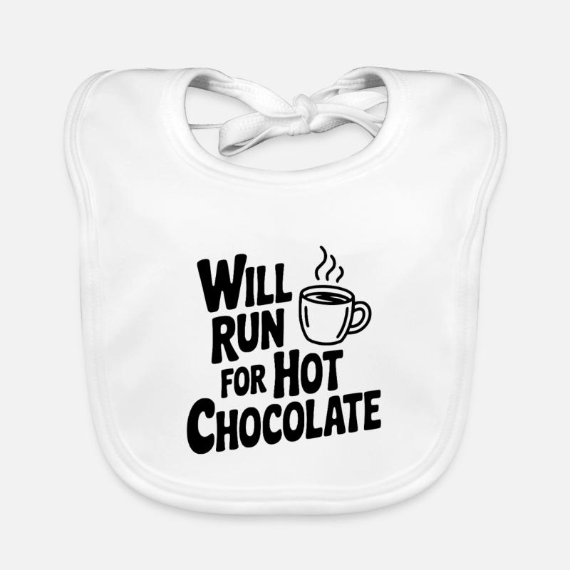 Will Will Hot Chocolate holen Baby Bio-Lätzchen