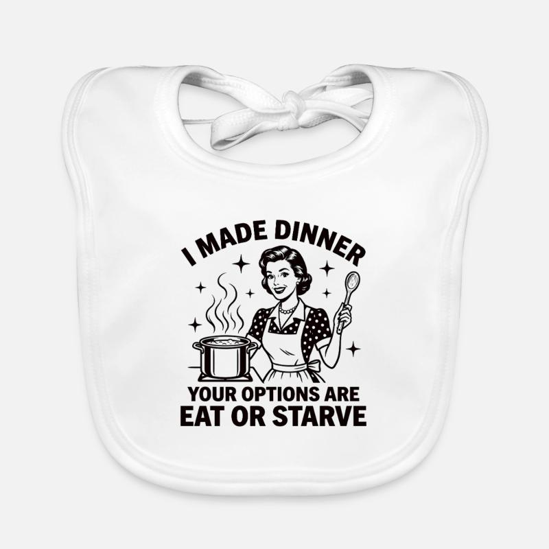 Küchen-Chef: Friss oder stirb! Baby Bio-Lätzchen