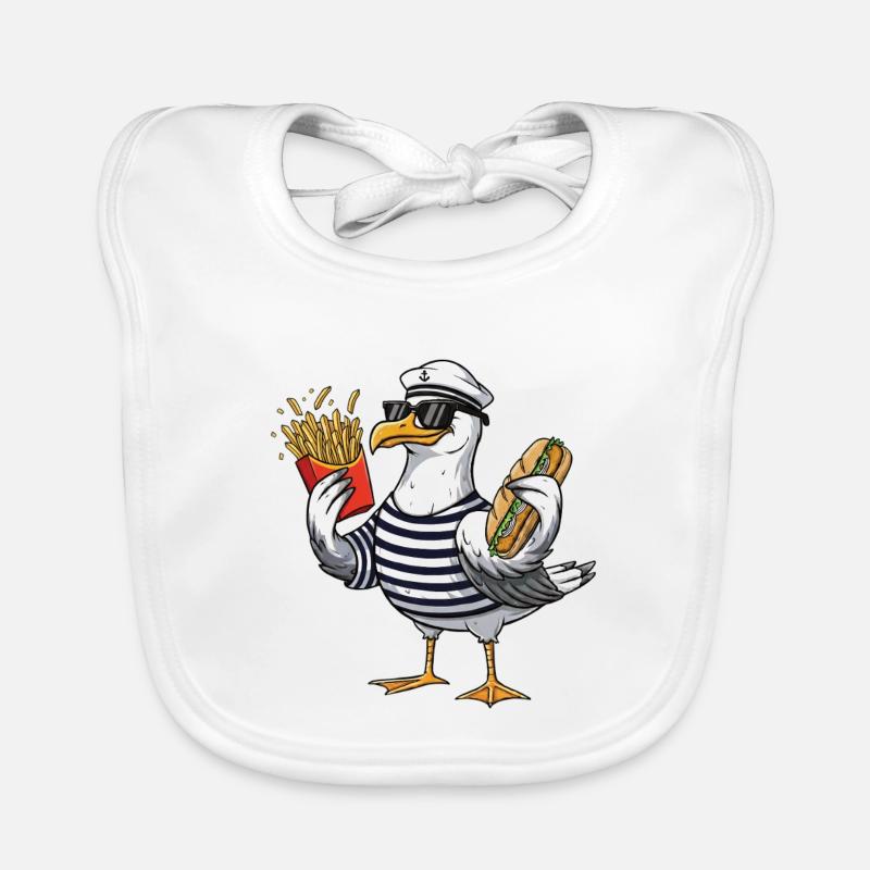 Boulderer Colorsplash Boulder Bouldering Bavoir bio Bébé