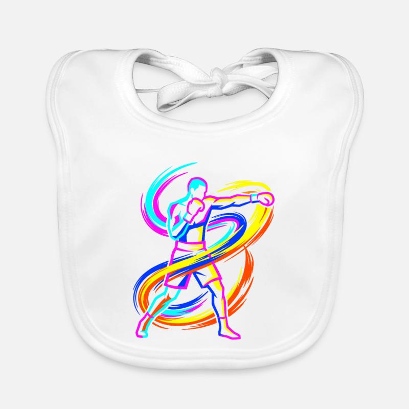boxe Bavoir bio Bébé