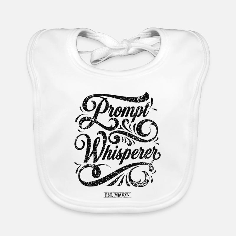 Prompt Whisperer Organic Baby Bibs