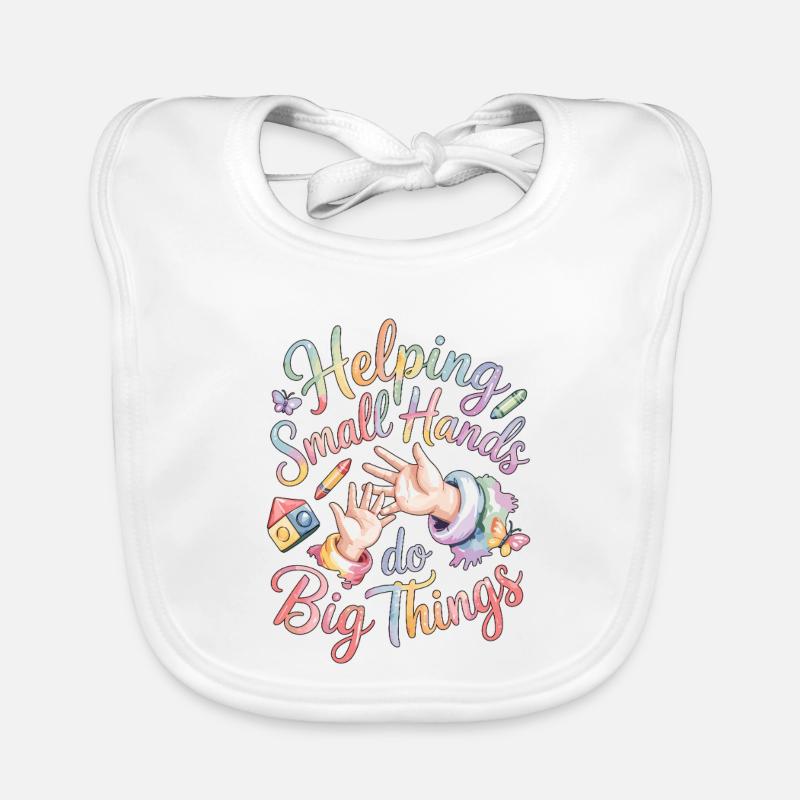 Pediatric OT Helping Small Hands Pediatric Therapy Organic Baby Bibs