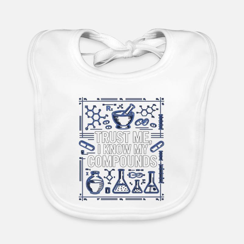 Pharmacist Student Trust Me I Know Pharmaceutical Baby Bio-Lätzchen