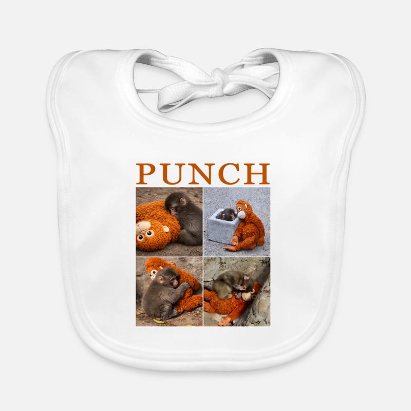 Équipe Monkey Punch Bavoir bio Bébé