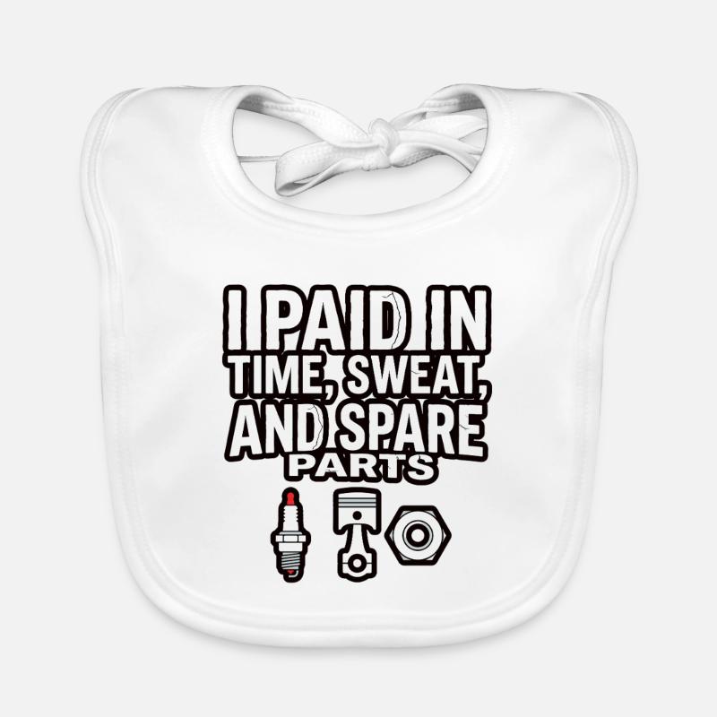 Time Sweat Pièces de rechange en disant Bavoir bio Bébé