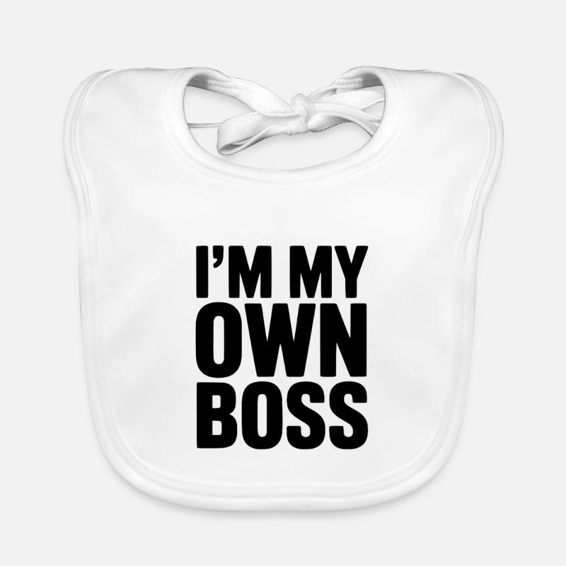 Ich bin mein Eigener Baby Bio-Lätzchen