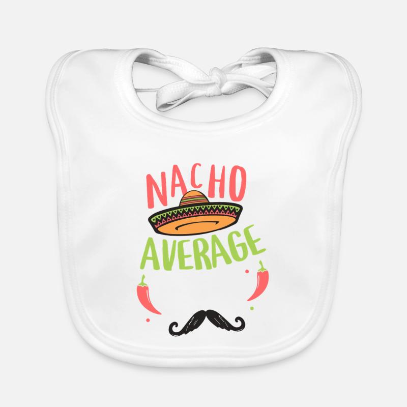Nacho Average Papa Organic Baby Bibs