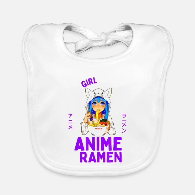 Nur ein Mädchen, das Anime liebt Baby Bio-Lätzchen